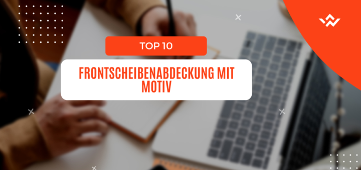 Frontscheibenabdeckung mit Motiv