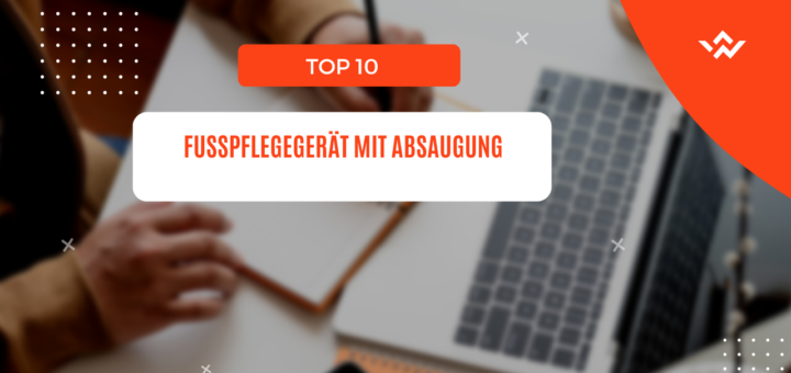 Fußpflegegerät mit Absaugung